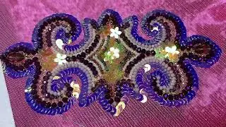  Люневильская Вышивка/вышиваю как наглядное пособие. #вышивка 