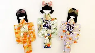 Cara membuat boneka washi ningyou Jepang untuk pemula | Tutorial oleh Revi Devi Paat
