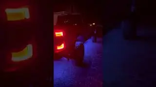 Ford Superduty F350 with RGB Rock lights from Rhino Lights LLC