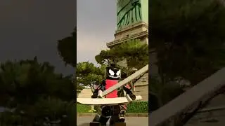 Recreating Poison Deadpool in Lego Marvel Videogame #shorts