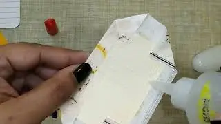 Making a Micro Mini ~ Art/Glue book/Sketch book ~ Part 1