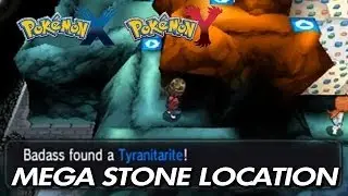 Pokemon X & Y - Where To Find Tyranitarite & Aggronite / Location