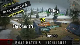 Entity VS Insane VS Etg Brawlers | PMAS Mastery Scrims Highlights