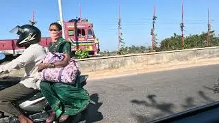 Nalgonda Road from Miryalaguda Side Latest Developments at FCI Godowns Area on 20.02.2023-Telangana
