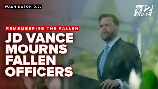 Vice President JD Vance pays tribute to law enforcement heroes