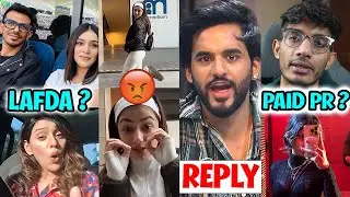 EVERYONE IS ANGRY AT HER😡| YUZI CHAHAL & MAHVASH LAFDA❓ | FUKRA INSAAN REPLY, AZOOZ, NOIDA ENGINEER
