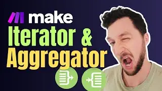 Iterator vs Aggregator in Make.com: When and How to Use Them