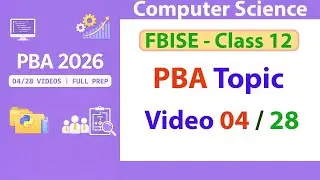 PBA 04/28 | Selection Statements in Python | if elif else Explained with Examples | FBISE PBA 2026