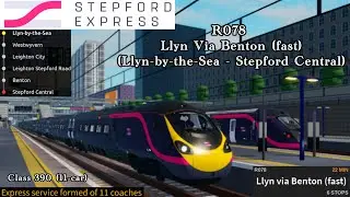 【V2.2】 SCR Express R078 (LIyn Via Benton, fast) (Llyn by the Sea &rarr; Stepford Central)
