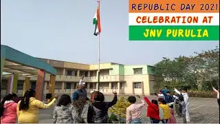 Republic Day celebration 2021 at JNV PURULIA