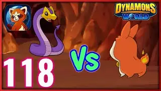 HOPCHOP Vs. PSYTHON in Mt. Krembo | Dynamons World - Gameplay Walkthrough &ndash; Part 118 (iOS, Android).