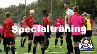 Specialträning: Brommapojkarna U15 Akademi får hjälp av en specialist