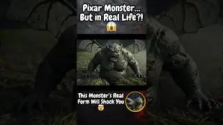 Pixar Monster... But What It Looks Like in Real Life Will Shock You! 😱