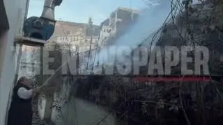 Φωτιά στη δομή μεταναστών στη Μακρινίτσα Πηλίου
