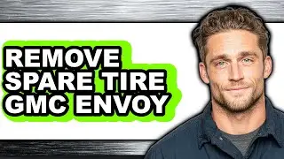 How to Remove Spare Tire GMC Envoy (Only Way)