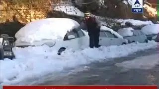 Amazing snowfall visuals from Himachal and J&K