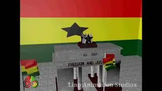 Ghana 65th independence Animated video.