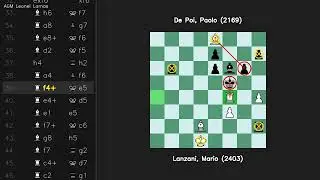 Сицилианская Дракон Lanzani Mario 2403 vs De Poi Paolo 2169