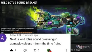 WILD LOTUS SOUND BREAKER Gun Game Play in Dead Target