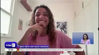 Inter 2 RN - 16/1/2026 - Alice Carvalho, 1 das 3 potiguares integrantes do filme 'O agente secreto'