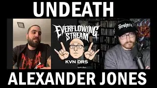 UNDEATH vocalist Alexander Jones - VIDEO INTERVIEW (November 2022)