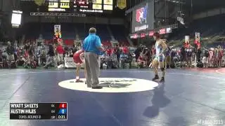 152 Cons. Round 8 - Austin Hiles (Ohio) vs. Wyatt Sheets (Oklahoma)