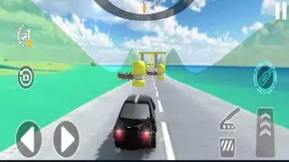 Jumping Car  Damage Test Game || Gameplay Walkthrough || (Android And iOS)
