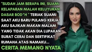 AKU PULANG KERJA SUAMI TERIAK 