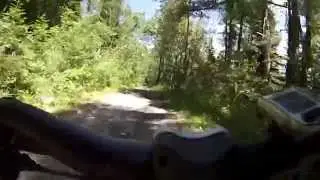 GoPro MTB discesa Bassa di Sanson - Realdo (Taggia)