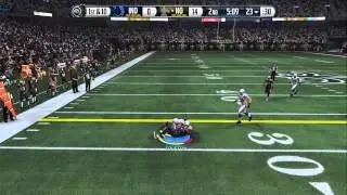 MADDEN 15 - CRAZY PASS INTERFERENCE CALL!!! - LOCKUP DEFENSE!!! - DT SCREAMING IN A GAP!!!