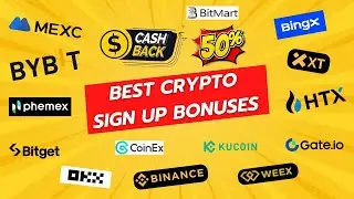 Top Crypto Sign Up Bonuses & Lifetime Fee Cashback on All Exchanges
