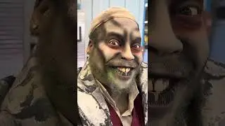 Kings Island - Undertaking Monster Makeup (Part 5 of 5) #shorts