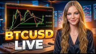 👸 LIVE Trading BTCUSD (Bitcoin )  &ndash; Real-Time  Strategy! | Bitcoin Live trading