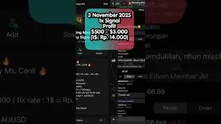 1x signal grup intraday signal hasilkan profit hingga $3000 (fixed rate Rp14.000) 0831-6815-4475