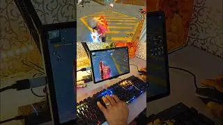 Pc❌mini mobile setup✅Free Fire Gaming Keyboard⌨️🖱📱Mix Pro Geek Gamer #freefire #mixpro #geekgame