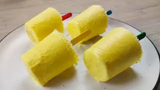 Easy Homemade Coconut Kulfi Recipe 🇲🇺 | NO COOKING | NO MOULD NEEDED!