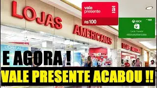DEU RUIM ?!! VALE PRESENTE AMERICANAS SUMIU DO SITE !!!