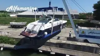 2005 Alfamarine 50' Yacht, Alaggio/Lifting