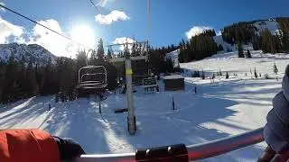 Arapahoe Basin, CO: Molly Hogan lift & Ski Down