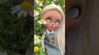 En la naturaleza🍃🌼 #doll #blythe #kawaii #toys #nature