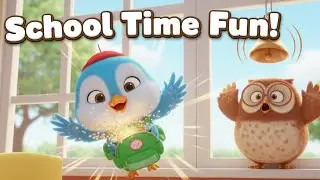 Chinki Chidiya Goes to School | Funny Hindi Kids Rhyme