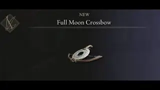 Full Moon Crossbow | Crossbow Location | Elden Ring