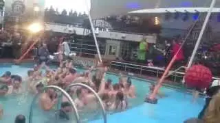 Knorkator Pool Party at Full Metal Cruise III - 4