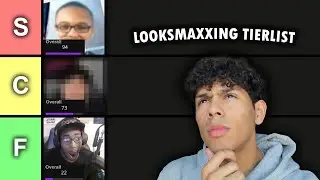 Underground Streamers Looksmaxxing Tierlist