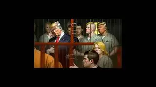 Astonishing A.I shows  Donald Trump Arrested & Behind Bars