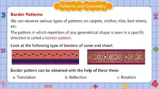 Explore Mathematics || Class 5 || Chapter 16 || Patterns and Symmetry