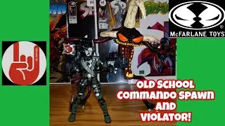 Unboxing The Vintage Violator VS Commando Spawn Boxed Set From McFarlane Toys