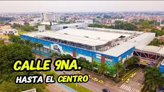 Atravesando la CALLE NOVENA de Cali / Vía Principal
