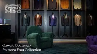 The new Ozwald Boateng x Poltrona Frau collection