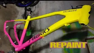 MTB bicycle frame REPAINT | MOUNTAINBIKE | SPECIALIZED S-WORKS